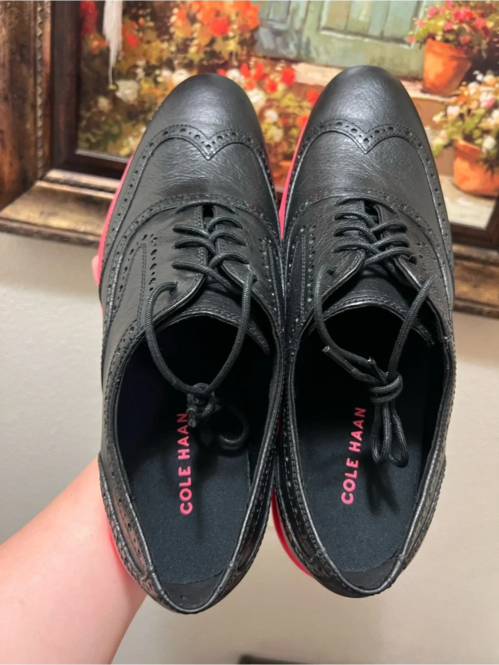 Cole Haan original Grand OS Wingtip Oxfords Classic Preppy Academia